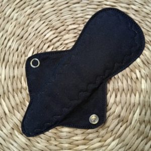 Wasbare String-inlegkruisjes Black