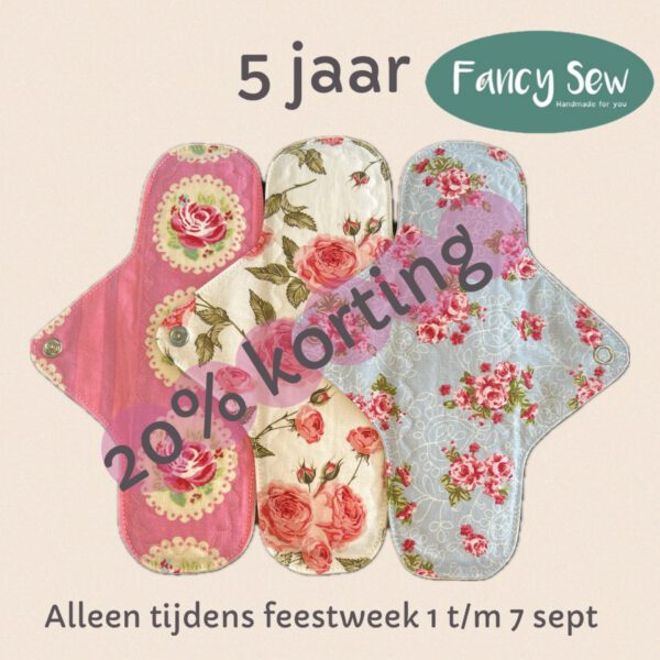 5 jaar Fancy Sew (inlegkruisjes)