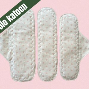 wasbare inlegkruisje bio katoen